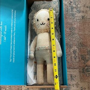 Cuddle and kind sawyer doll lion